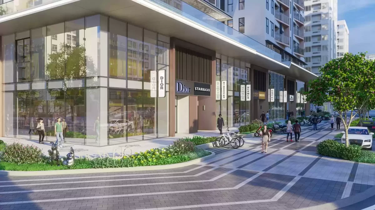 Phối cảnh góc phố dự án The Aristo Phú Mỹ Hưng Phối cảnh góc phố dự án The Aristo Phú Mỹ Hưng