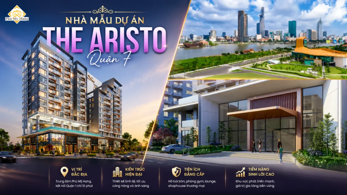 Nhà mẫu căn hộ The Aristo Phú Mỹ Hưng: Trải nghiệm thực tế trước khi quyết định 6 Nhà mẫu The Aristo Phú Mỹ Hưng