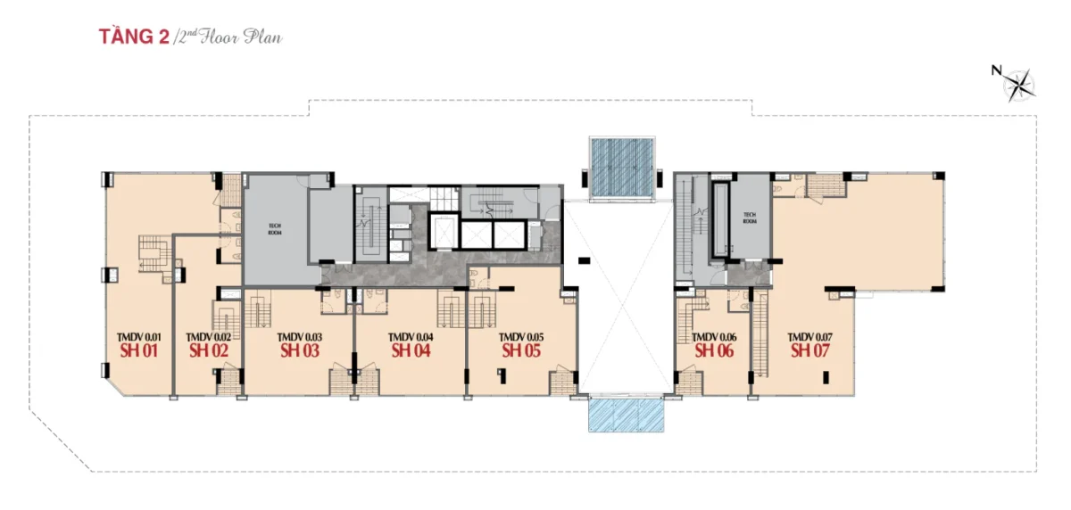 Shophouse 2 tầng diện tích 117-266m² tại The Aristo có tiềm năng gì? 12 Thông số Shophouse The Aristo Phú Mỹ Hưng