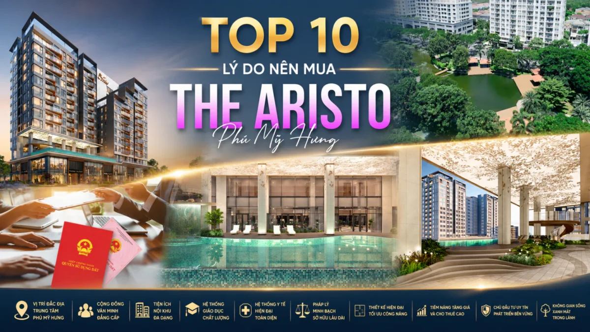 10 lý do nên mua dự án The Aristo Phú Mỹ Hưng 6 Top 10 lý do nên mua căn hộ The Aristo