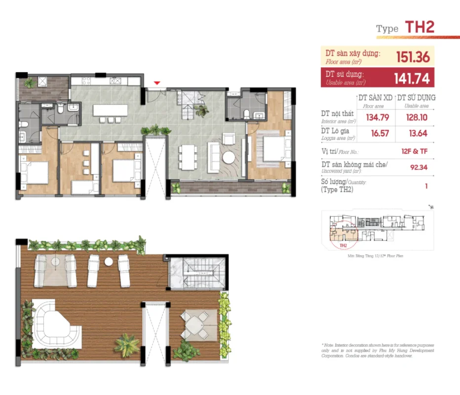 Tophouse 2 tầng có sân vườn riêng 145-151m² tại The Aristo có gì đặc biệt? 10 Tophouse The Aristo Phú Mỹ Hưng