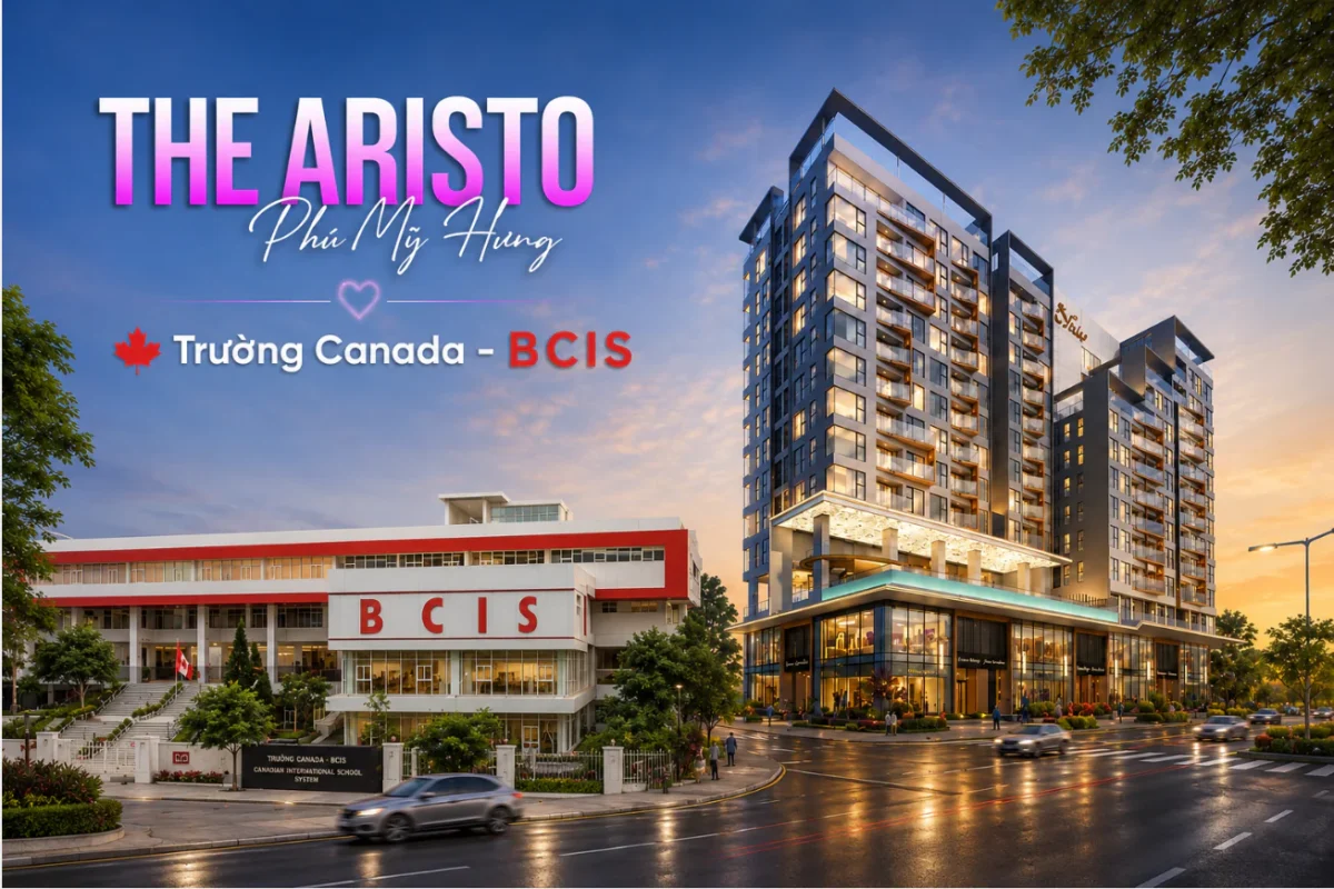 Hệ thống trường học xung quanh The Aristo Phú Mỹ Hưng: Lợi thế cho gia đình có con nhỏ 6 Trường Quốc tế Canada - BCIS chỉ cách The Aristo 100m