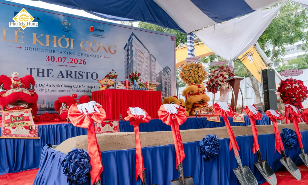 Phú Mỹ Hưng Khởi Công Dự Án The Aristo Ngày 30/07/2026 19 Khởi công dự án The Aristo ngày 30/7/2026